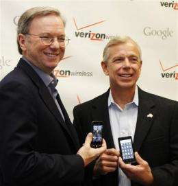 Verizon Wireless, Google to hunker down on phones (AP)