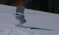 New robot skier takes to the slopes
