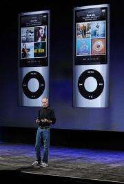 Apple CEO Steve Jobs discusses the new iPod Nano