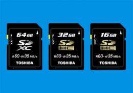Toshiba to Launch First SDXC Memory Card