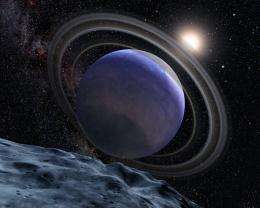 Artist's Concept of Exoplanet HR 8799b