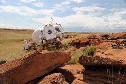 Robotics desert test provides NASA with new set of wheels for moon
