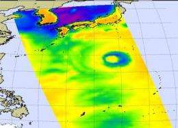 Typhoon Choi-Wan swinging by Japan on weekend