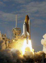 Space shuttle Atlantis lifts off on supply mission (AP)