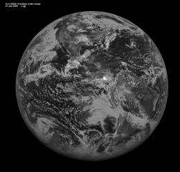 GOES-14 Satellite Takes First Full Disk Image
