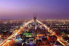 A general view shows the Saudi capital Riyadh