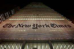 The New York Times headquarters