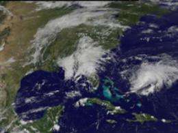 Tropical Storm Danny stars in a GOES Satellite movie