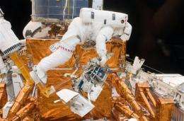 Spacewalkers pull off toughest Hubble repairs yet (AP)