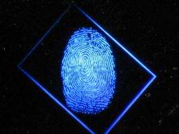 Security ID cards with built-in holograms