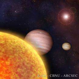 Huge new planet tells of game of planetary billiards