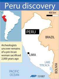 A joint Japanese-Peruvian archeological mission has uncovered the  "Lady of Pacopampa"