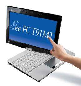 ASUS Debuts Eee PC T91MT -- First Netbook to Go Multi-touch