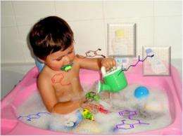 Baby bathwater contains fragrance allergens