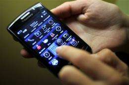 BlackBerry e-mail restored for some after outage (AP)