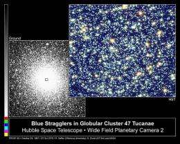 BLUE STRAGGLERS IN GLOBULAR CLUSTER 47 TUCANAE