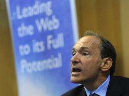 British software genius Tim Berners-Lee