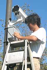 Campus camera network part of new study