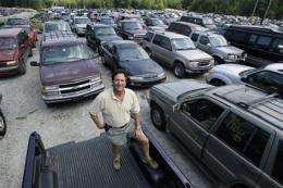 `Cash for clunkers' effect on pollution? A blip (AP)