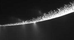 Cassini Sends Back Images of Enceladus as Winter Nears