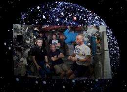 Circus billionaire hosts show aboard space station (AP)