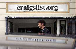 Craigslist announced Wednesday that it had filed suit against a state attorney general