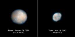 Craters on Vesta and Ceres Could Hold Key to Jupiter's Age
