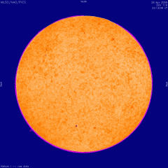 Current Image of Sun-April 26, 2009