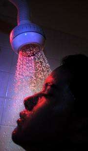 Daily bathroom showers may deliver face full of pathogens, says study