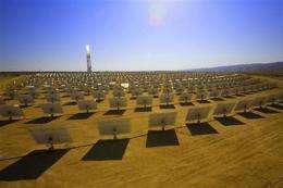 Desert clash in West over solar potential, water (AP)