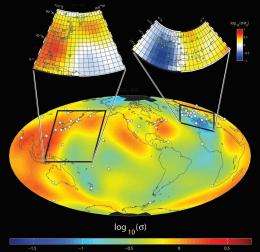 Water in Earth's mantle may be associated with subduction