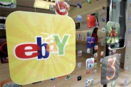 EBay 3Q net income falls, but revenue rises (AP)