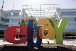 Economy keeps hurting eBay as 2Q profit falls (AP)