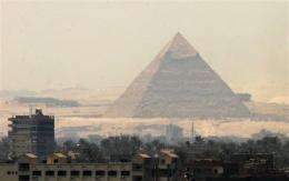 Egypt to open inner chambers of 'bent' pyramid (AP)