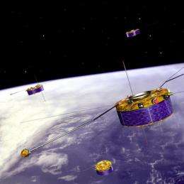 Femtoseconds lasers help formation flying in space