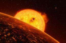 First Solid Evidence for a Rocky Exoplanet