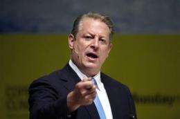 Gore, others urge CEOs to back climate change deal (AP)