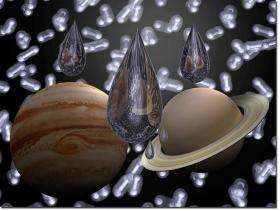 Helium rains inside Jovian planets