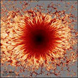 Sunspots revealed in striking detail by supercomputers