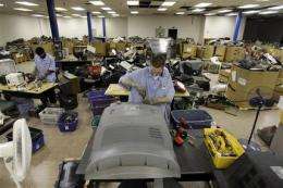 Increasingly, states push for e-waste recycling (AP)