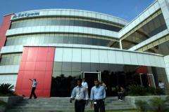 Indian software company Satyam's headquarters in Hyderabad