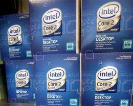 Intel shares soar as company beats soft forecast (AP)