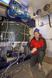 Iowa State scientist develops lab machine to study glacial sliding related to rising sea levels