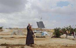 Israelis bring green power to West Bank village (AP)