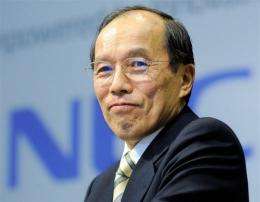 Kaoru Yano, President of Japan's electronics giant NEC