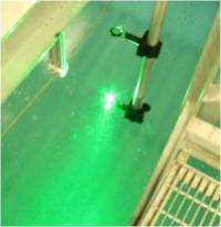 Lasers generate underwater sound