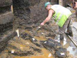 London's earliest timber structure found during Belmarsh prison dig