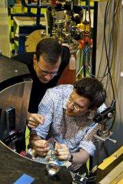 Magnetic monopoles detected in a real magnet for the first time