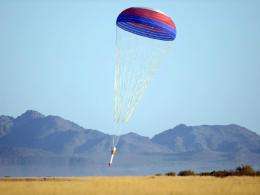 NASA Tests Load Limits for Ares I Rocket Main Parachute