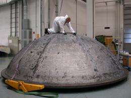 NASA Uses Twin Processes to Develop New Tank Dome Technology